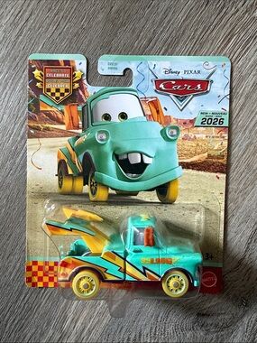 Disney Pixar Cars Mater Race to celebrate 1:55 scale